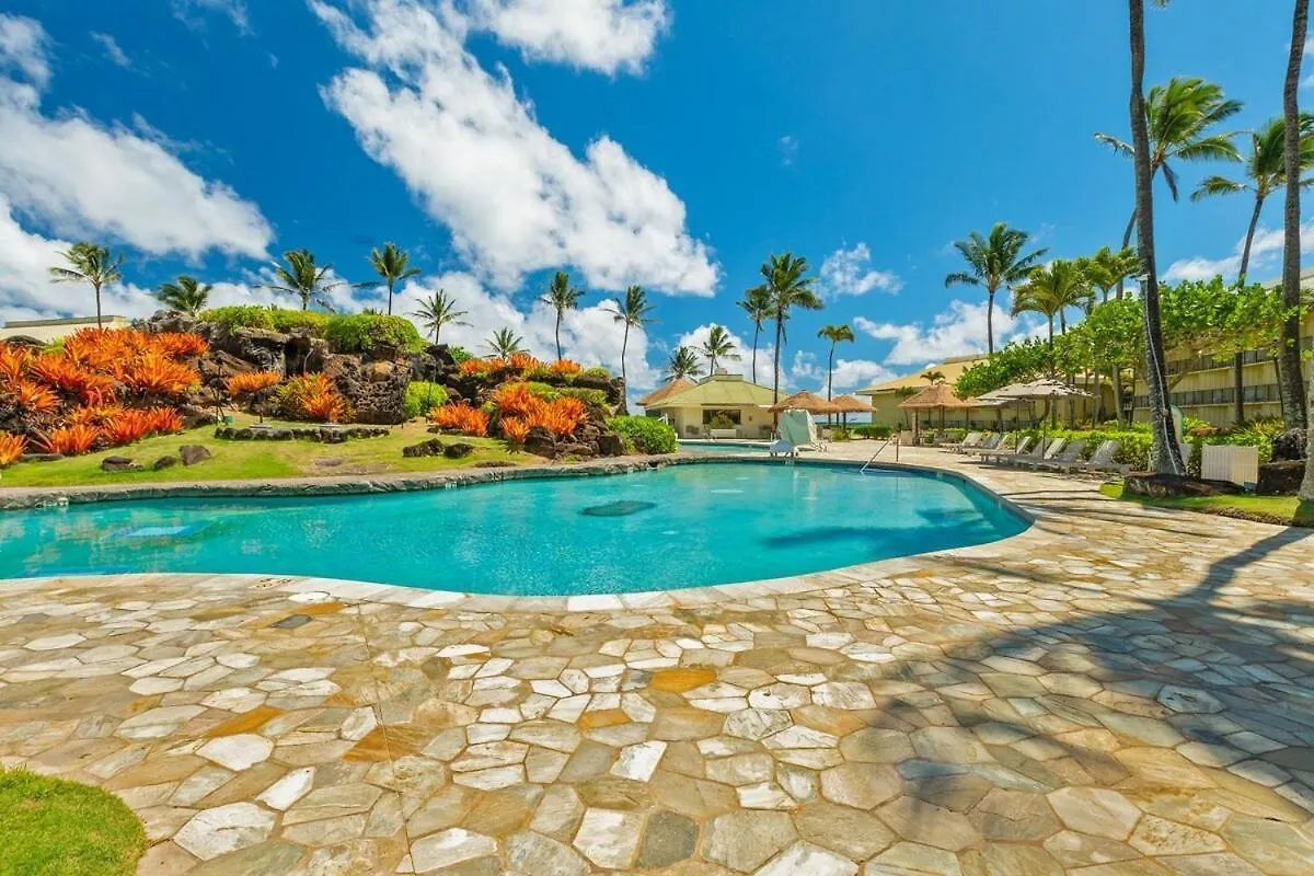 New! 2 Hotel Rooms, A Pool Ocean View Room Plus A Mountain View Room At 4 Star Kauai Beach Resort Lihue Apartment